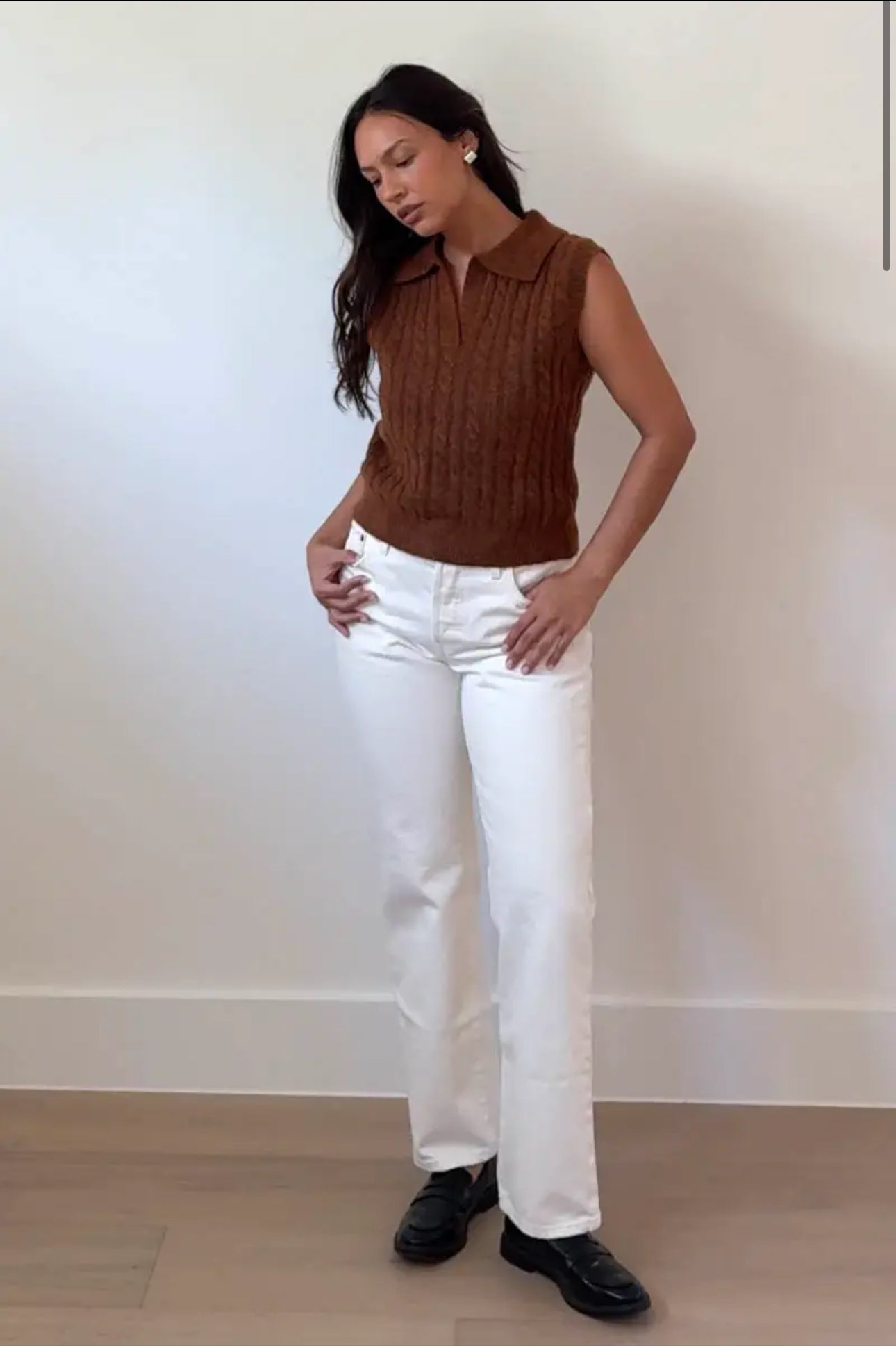 Willow Cable Knit Vest
