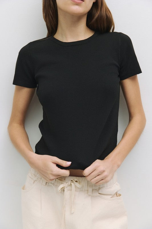Clem Knit T-Shirt
