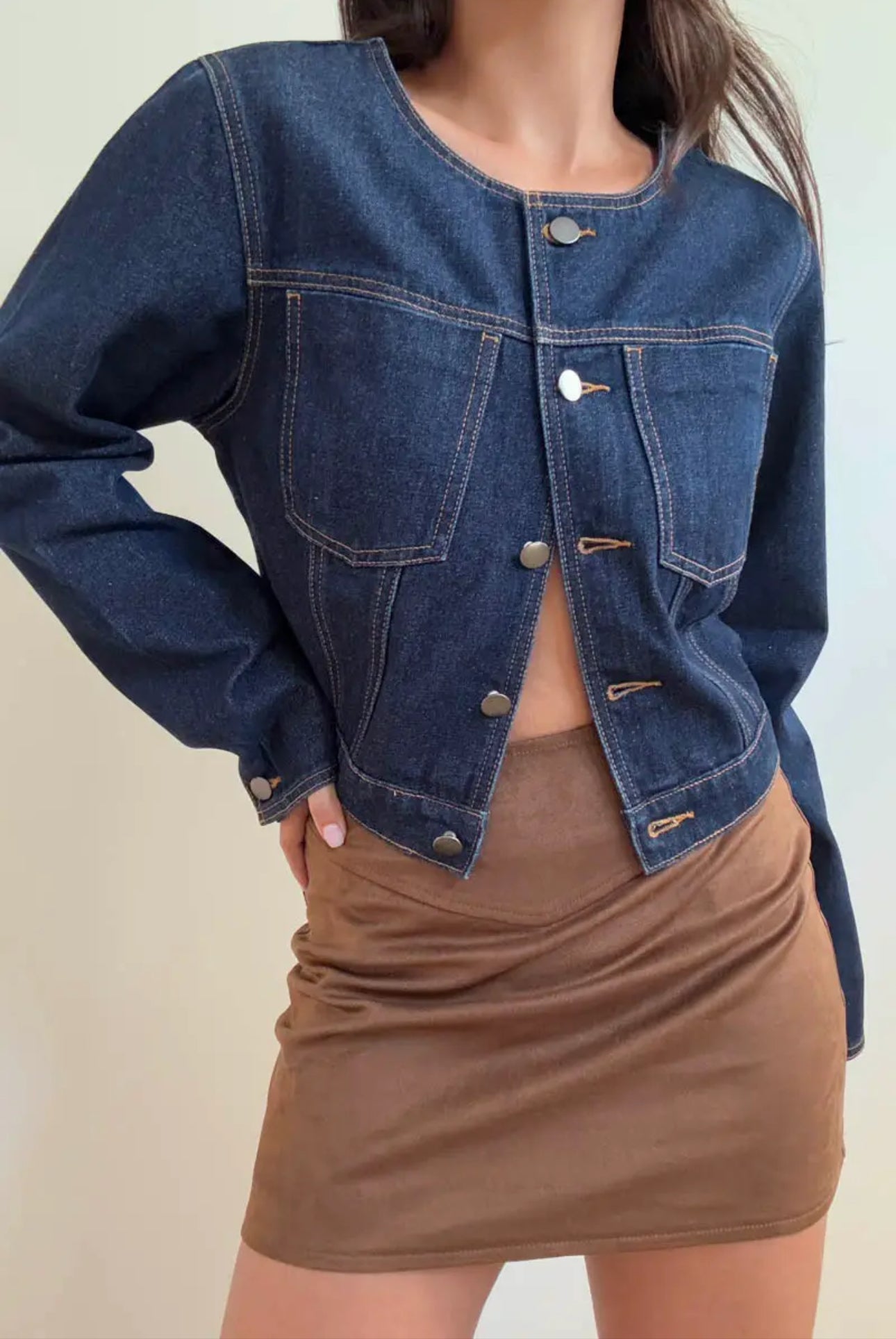 Ruby Faux Suede Mini Skirt