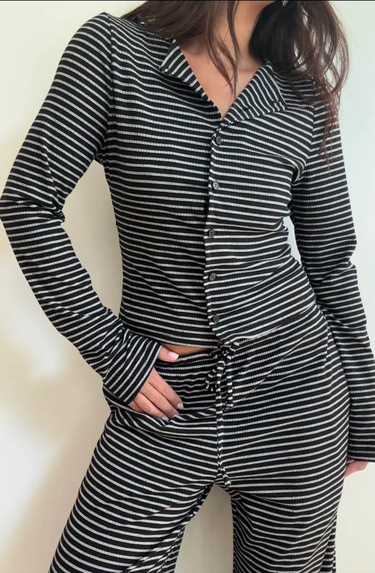 Hazel Ribbed Set