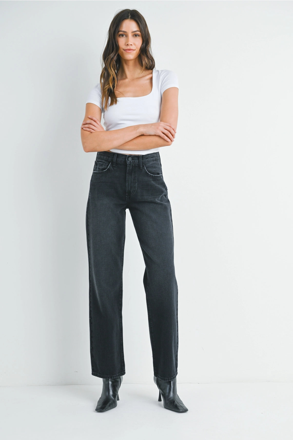 Relaxed Straight Denim