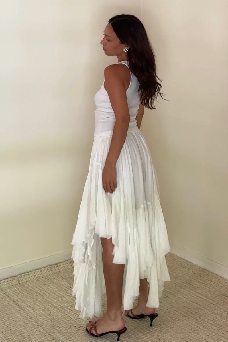 Cove Layered Midi Skirt