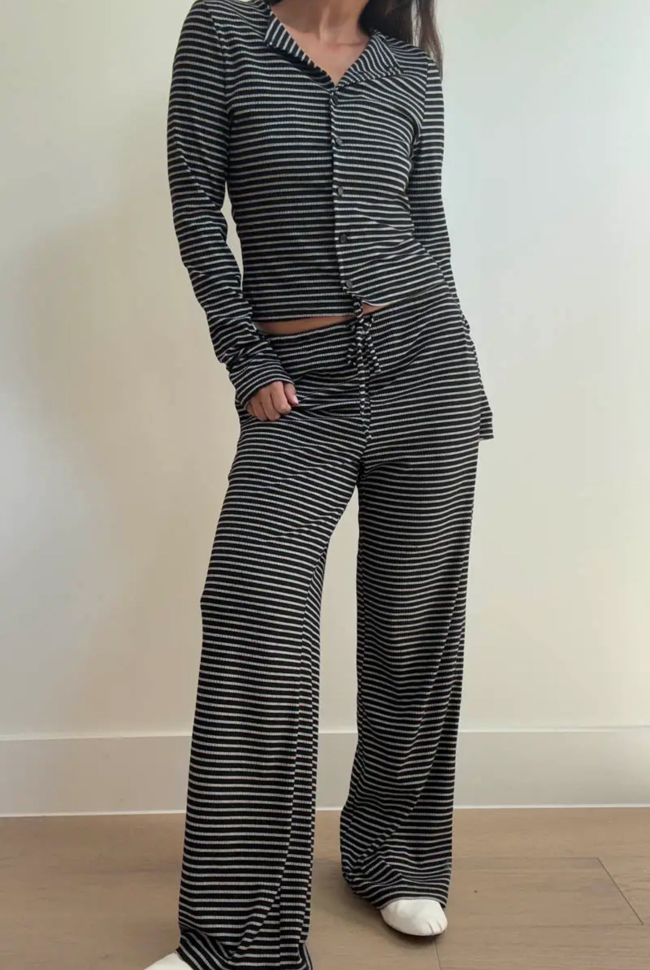 Hazel Ribbed Set