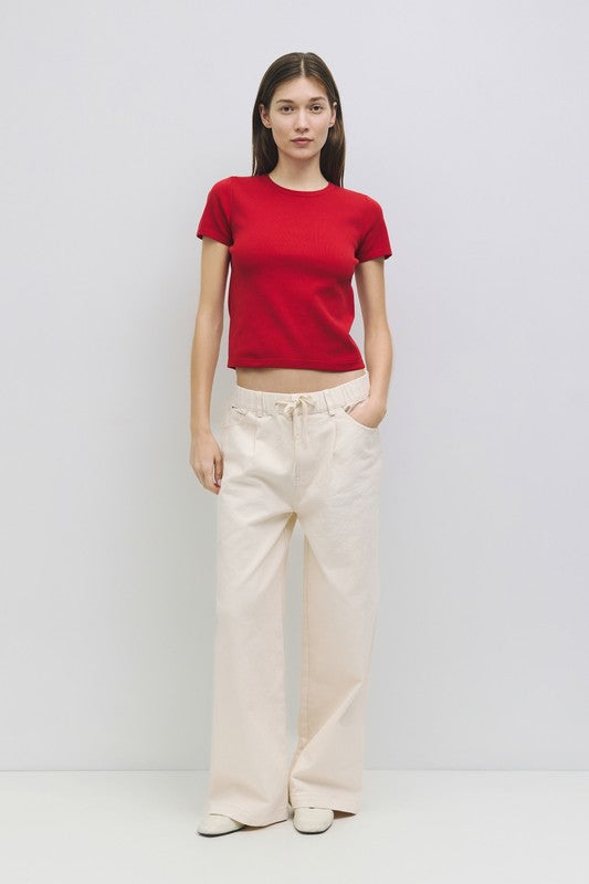Clem Knit T-Shirt