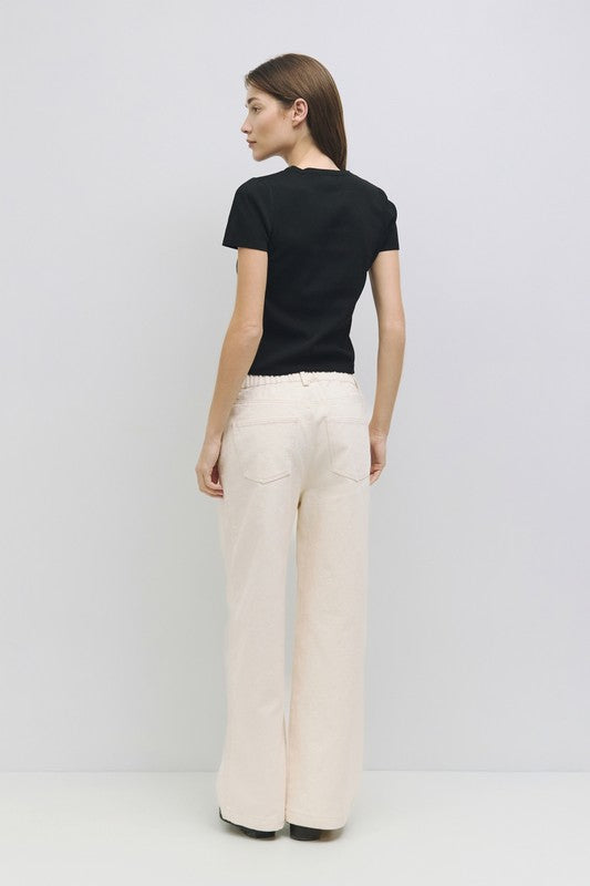 Clem Knit T-Shirt