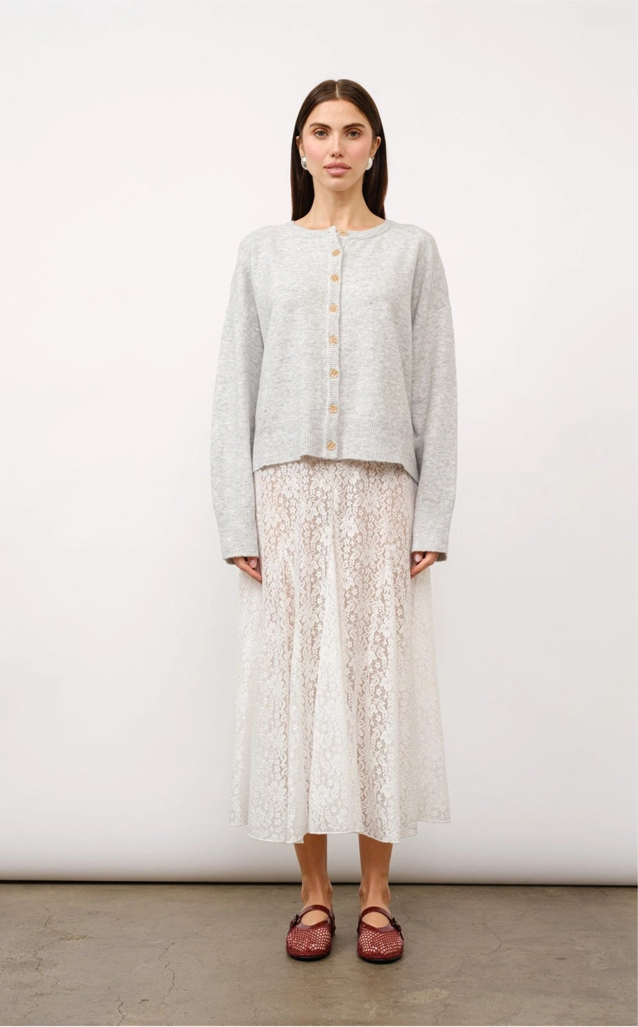 Philippa Lace Maxi Skirt