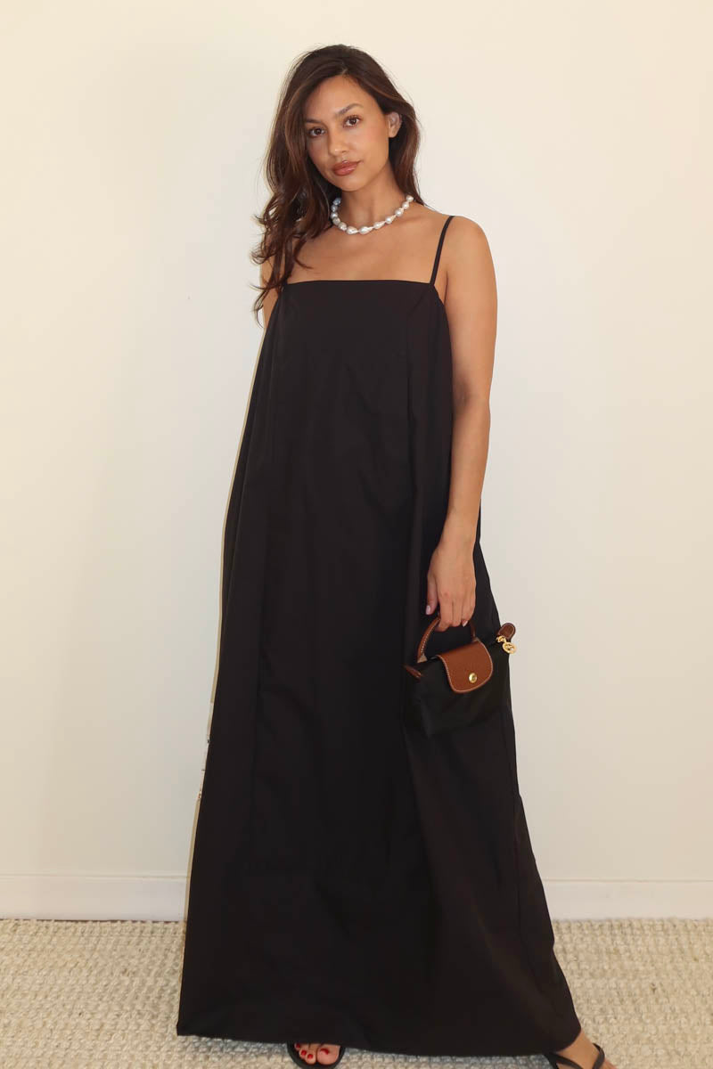 Jaya Tie Back Maxi Dress – Reb + Roon Jaya Tie Back Maxi Dress – Reb + Roon