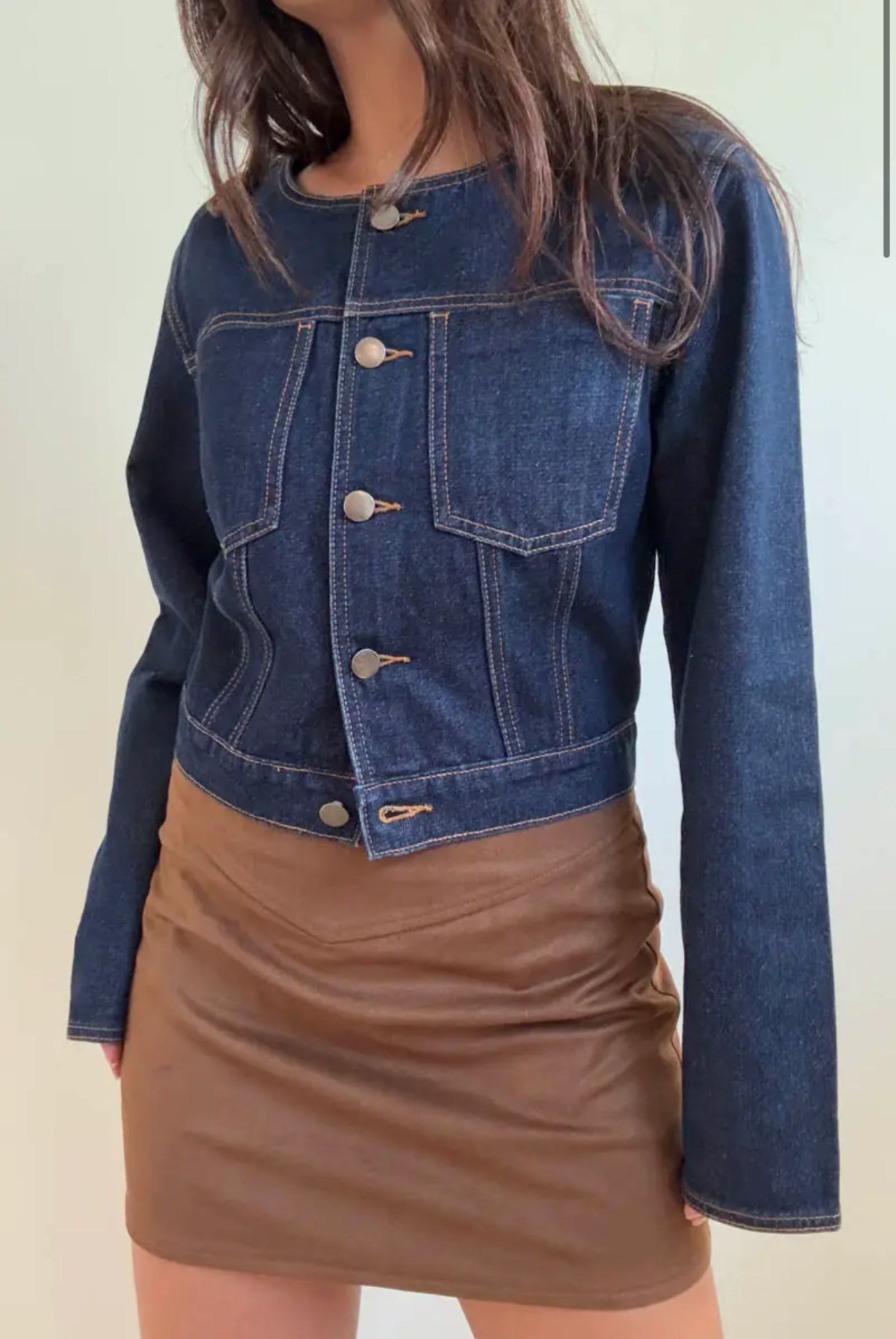Ruby Faux Suede Mini Skirt