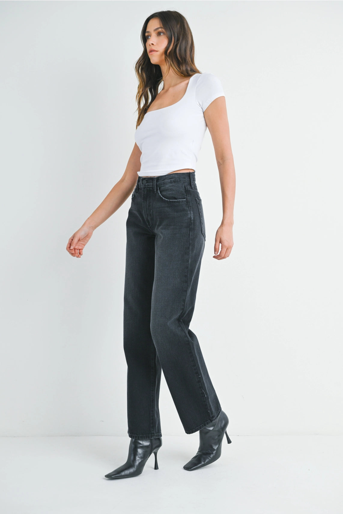 Relaxed Straight Denim
