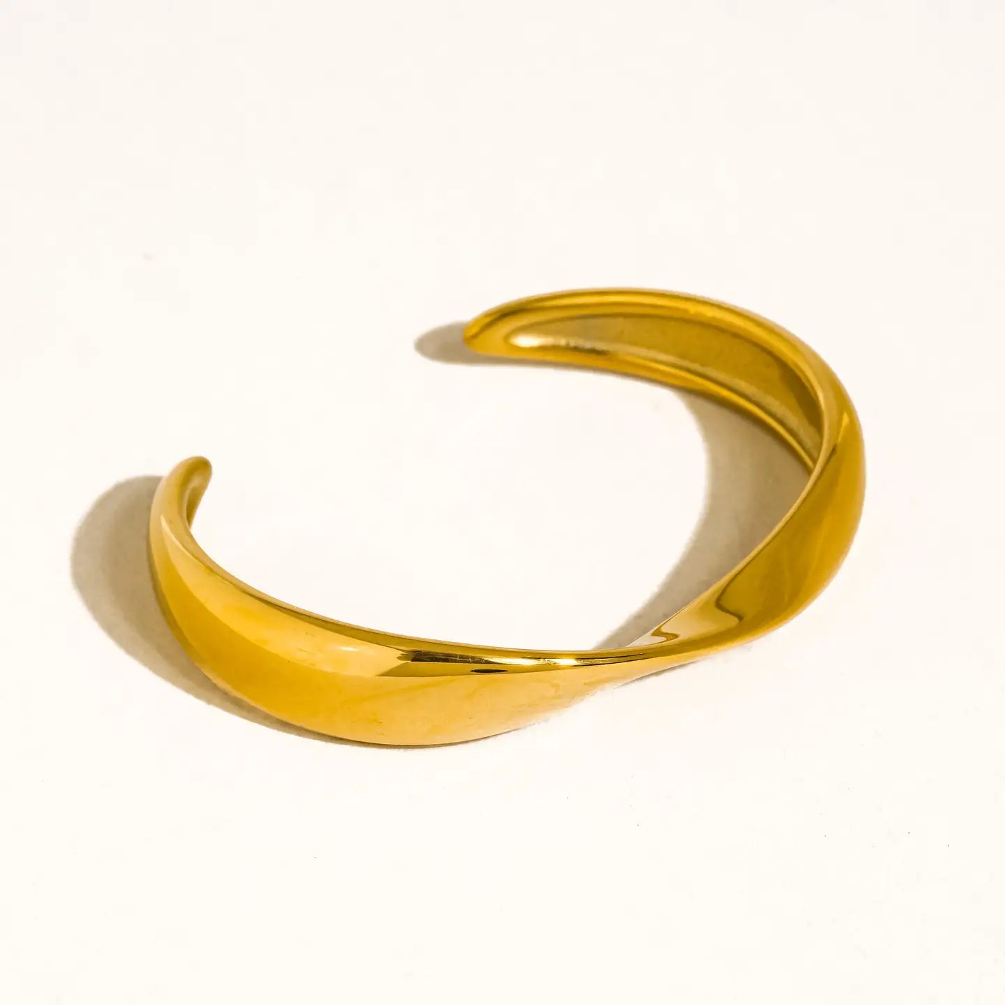 Fioren Non-Tarnish Twist Cuff Bracelet