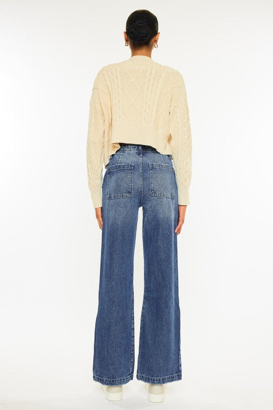 Mikey Wide Leg Denim