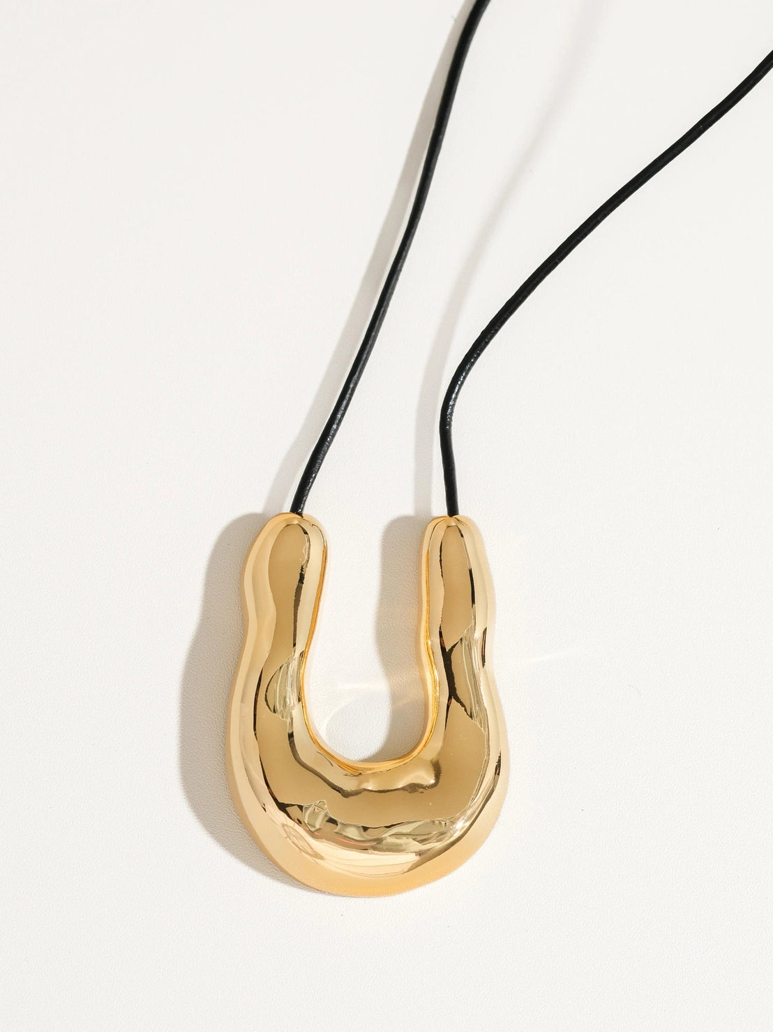 Sable Horseshoe Necklace