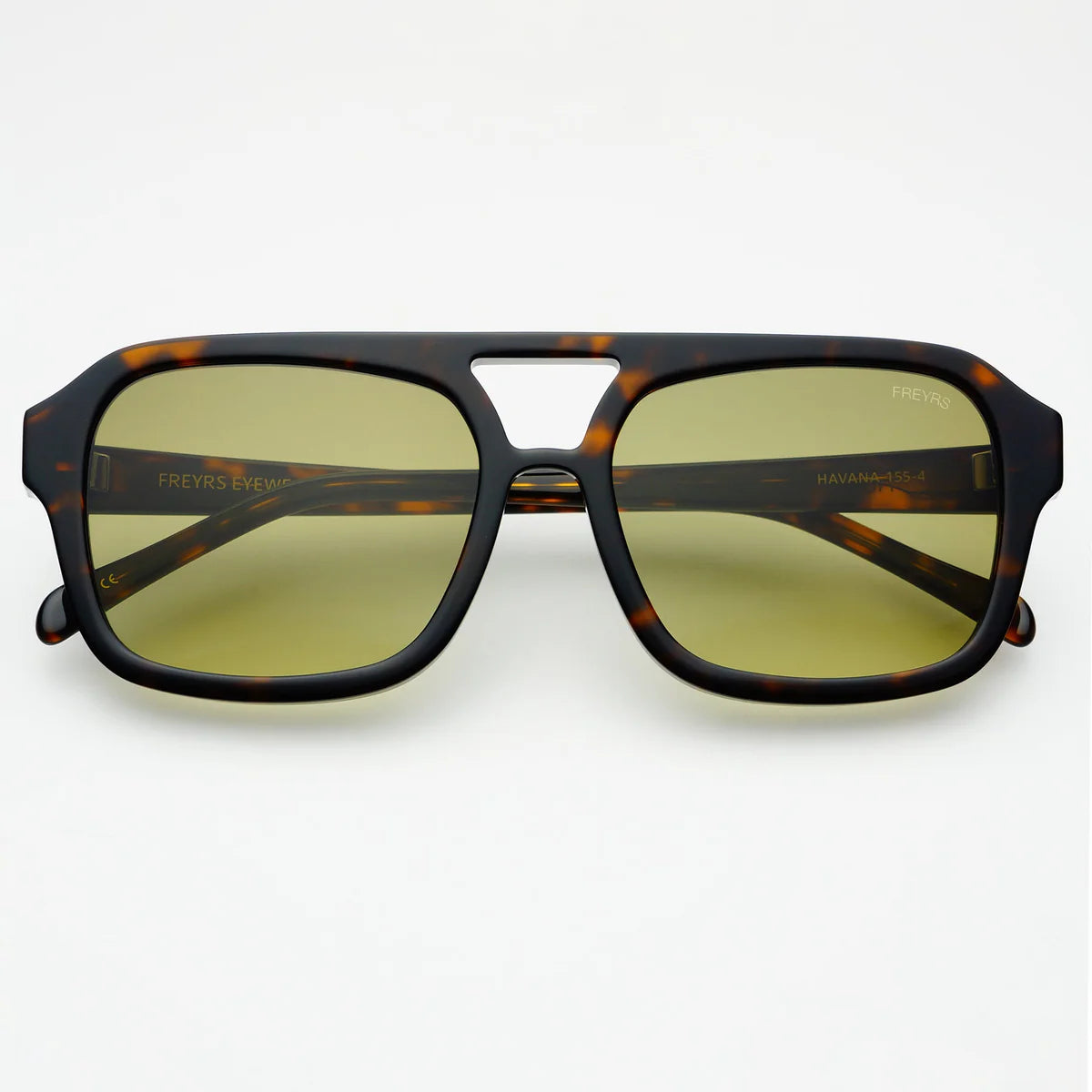 Havana Aviator Sunglasses
