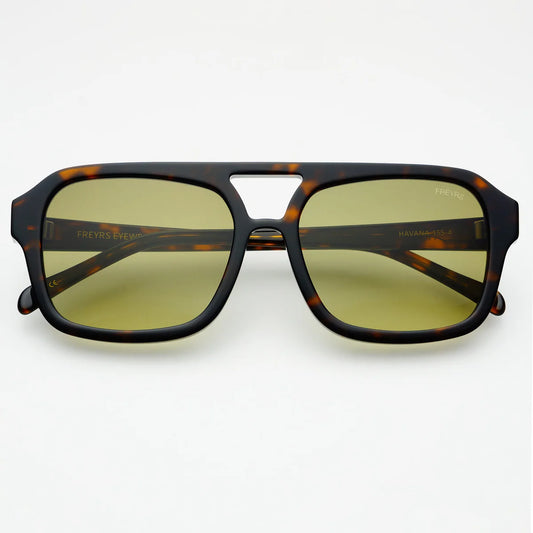 Havana Aviator Sunglasses
