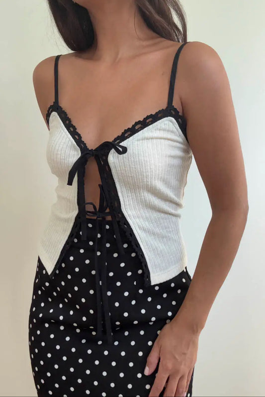 Freya Lace Trim Cami Top