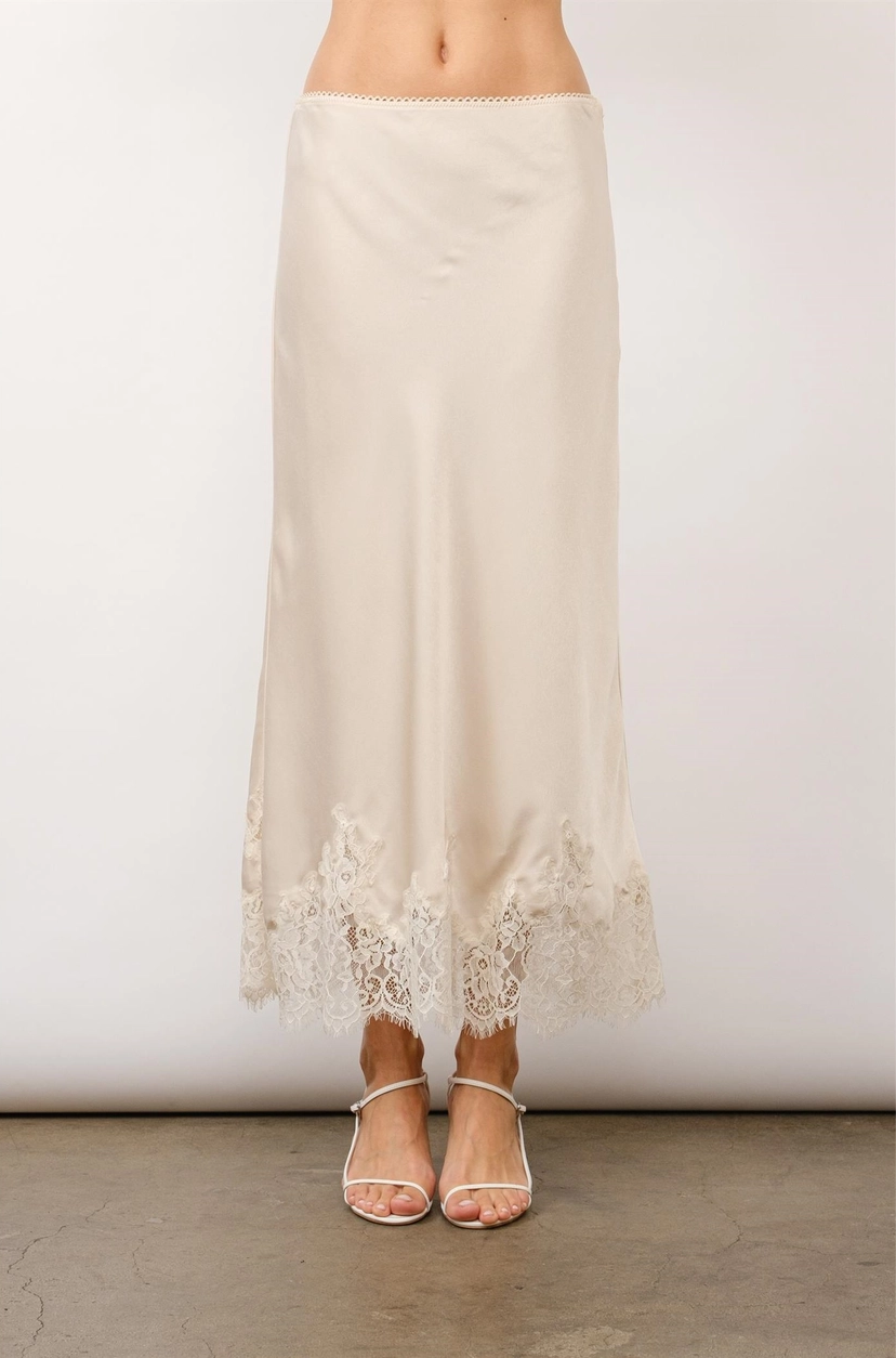 Isabella Lace Midi Skirt