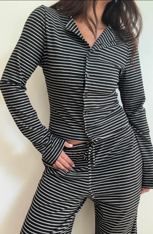 Hazel Ribbed Set