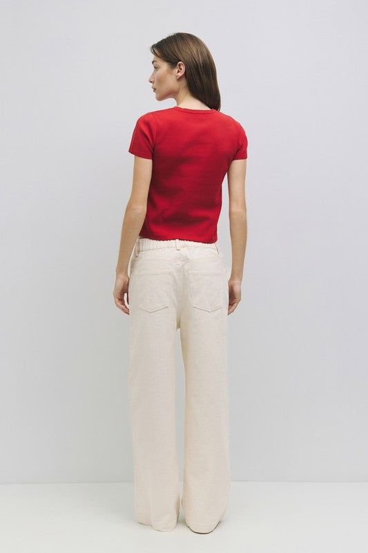 Clem Knit T-Shirt