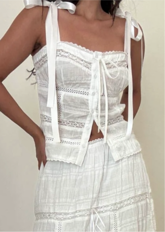 Zaza Linen Top