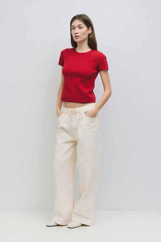 Clem Knit T-Shirt
