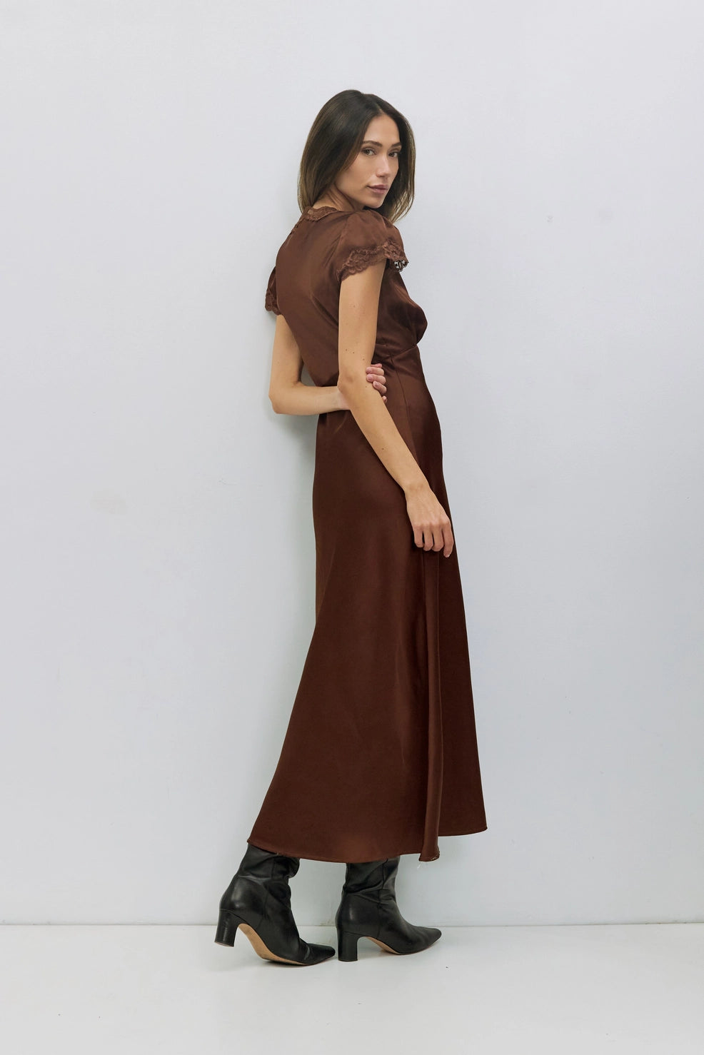 Vivienne Satin Dress