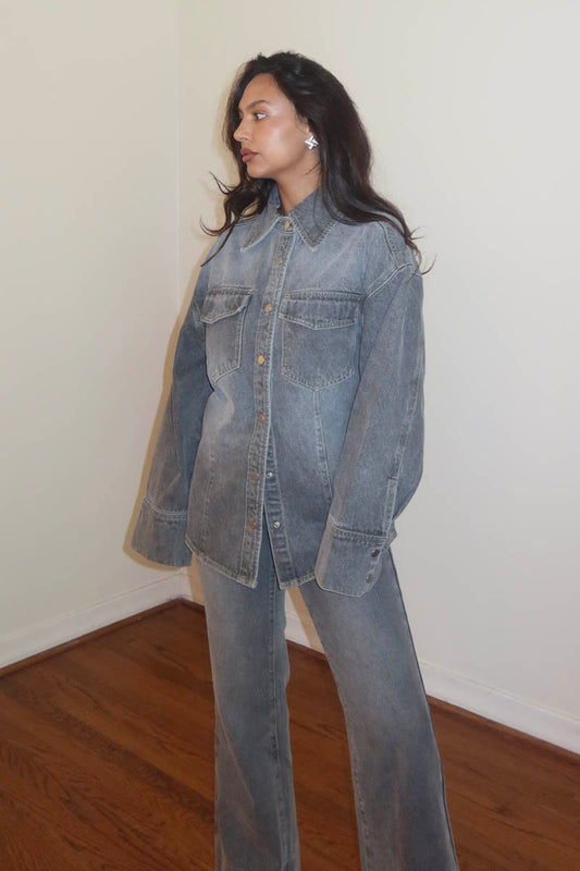 Nova Denim Button Up Shirt