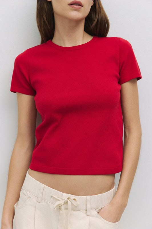 Clem Knit T-Shirt
