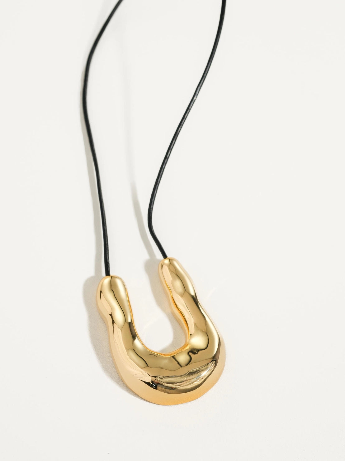 Sable Horseshoe Necklace