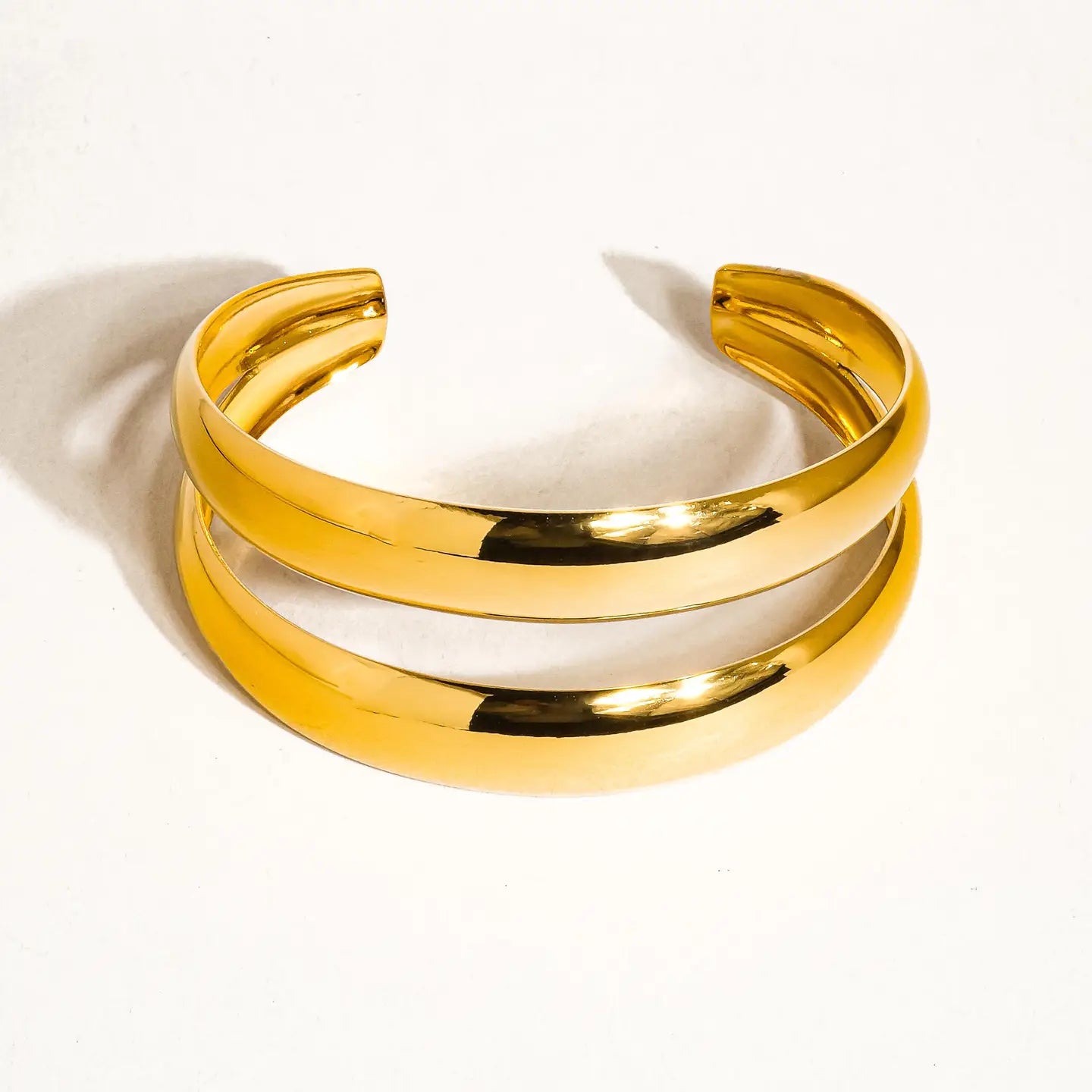 Ronan Layered Round Bangle