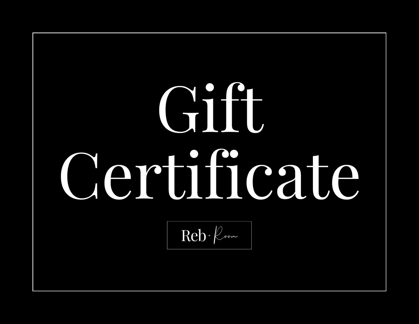 Reb + Roon Gift Card