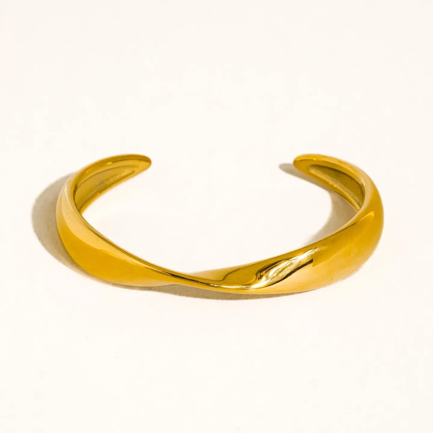 Fioren Non-Tarnish Twist Cuff Bracelet