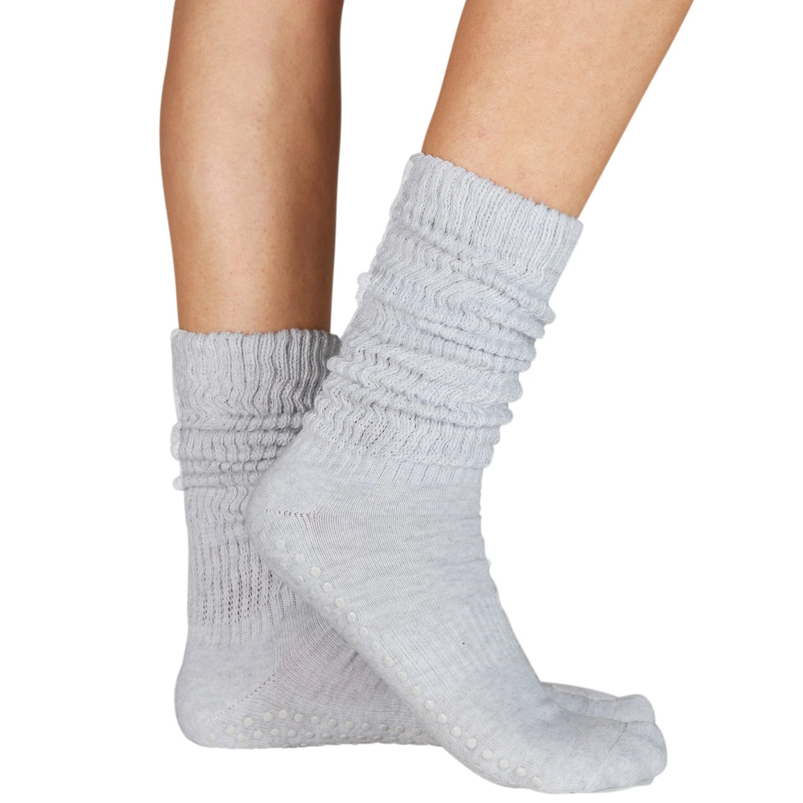 Grey Cloud Grip Socks