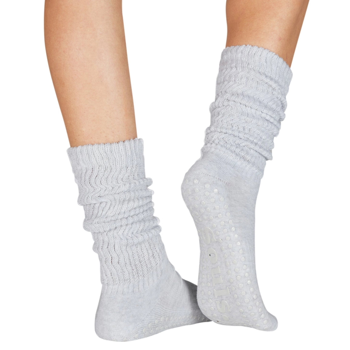 Grey Cloud Grip Socks